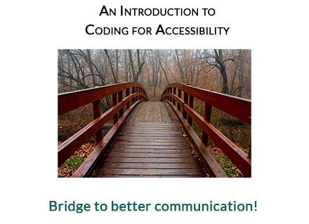 Coding for Accessibility presentation