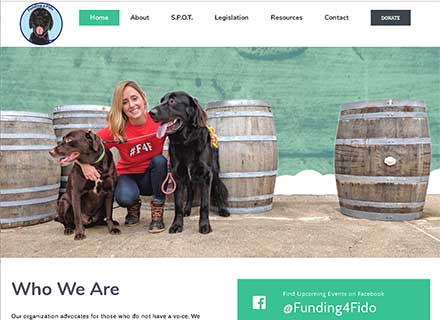 Funding 4 Fido Website Thumbnail